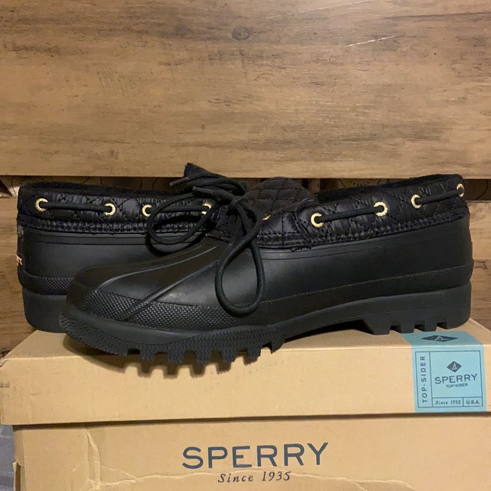 Duckling sperry rain boots